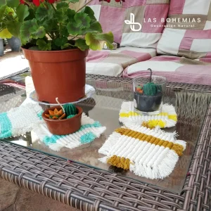 Posavasos de Macramé